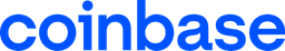 Coinbase logo blue logo