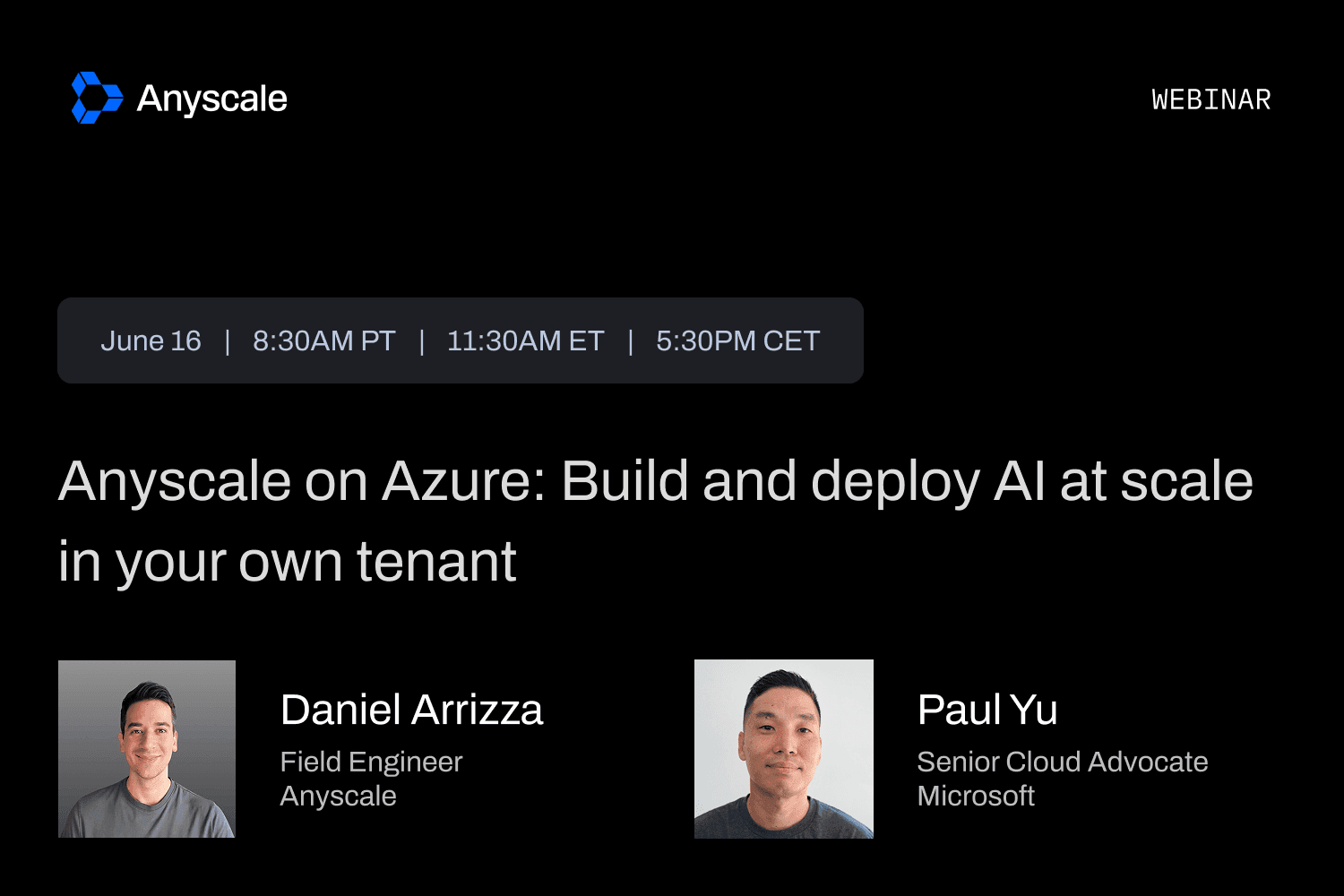 Anyscale on Azure: Build and deploy AI at scale in your own tenant
